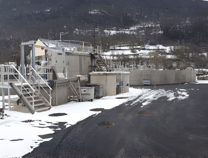 Station d'épuration pour assainissement des eaux usées nouvelle aquitaine